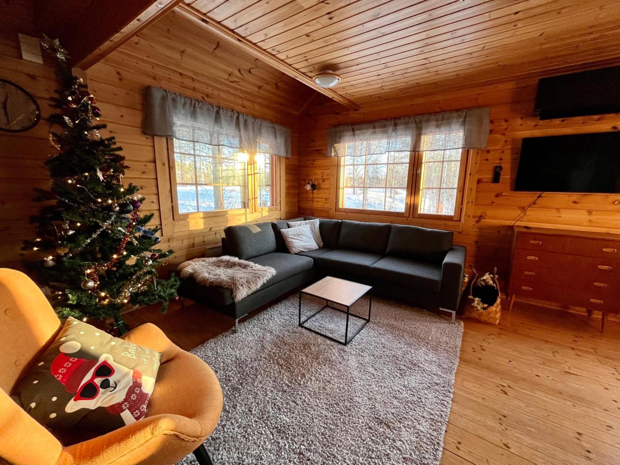 Log Cottages In 10 Min From Santa Claus Village-Sauna&Freeparking Рованиеми Экстерьер фото