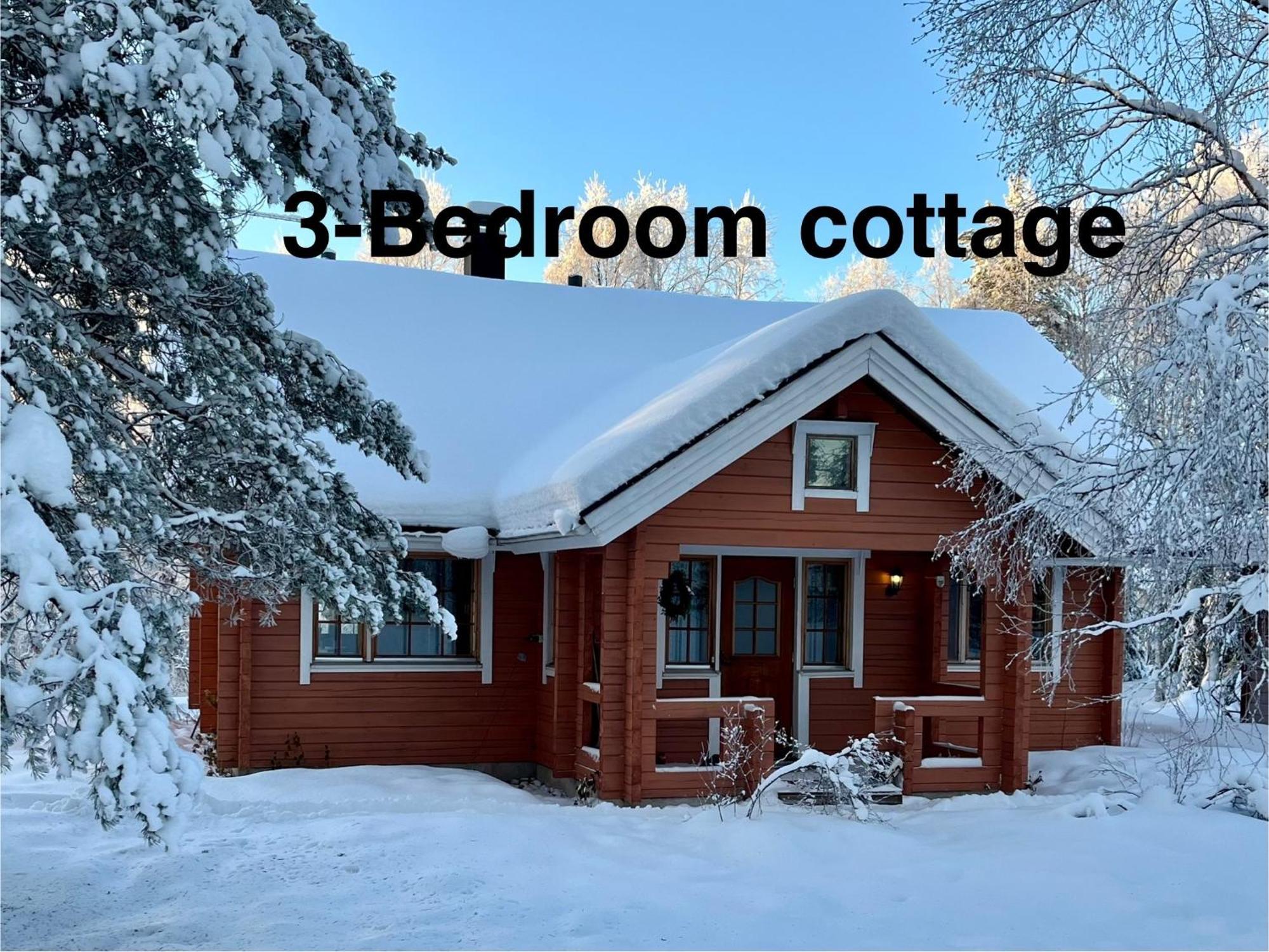 Log Cottages In 10 Min From Santa Claus Village-Sauna&Freeparking Рованиеми Экстерьер фото